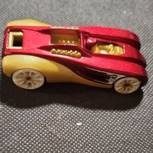 Speedy Red and Yellow Toy Car